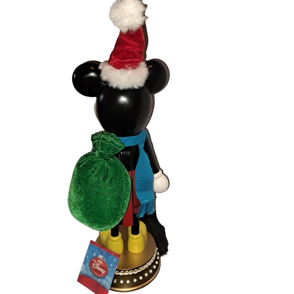 NWT-LARGE RARE 16 inch Disney Mickey Mouse Wooden Nutcracker CUTIE! - Picture 4 of 7